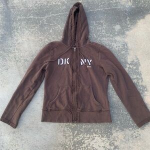 DKNY y2k zip up